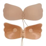 Butterfly Wings Wireless Silicone Push Up Bra - Image 3