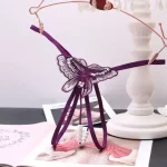 Butterfly Pearl Sequin Thong Panty - Image 6