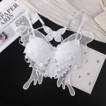 Crochet Butterfly Lace Suspender Vest - Image 5