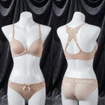 Front Open Butterfly Bra Panty Set