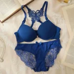 Front Open Butterfly Bra Panty Set - Image 8