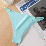 Ice Silk Seamless Buckle Thin Belt Panty - Image 8