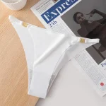 Ice Silk Seamless Buckle Thin Belt Panty - Image 4