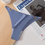 Ice Silk Seamless Buckle Thin Belt Panty - Image 5