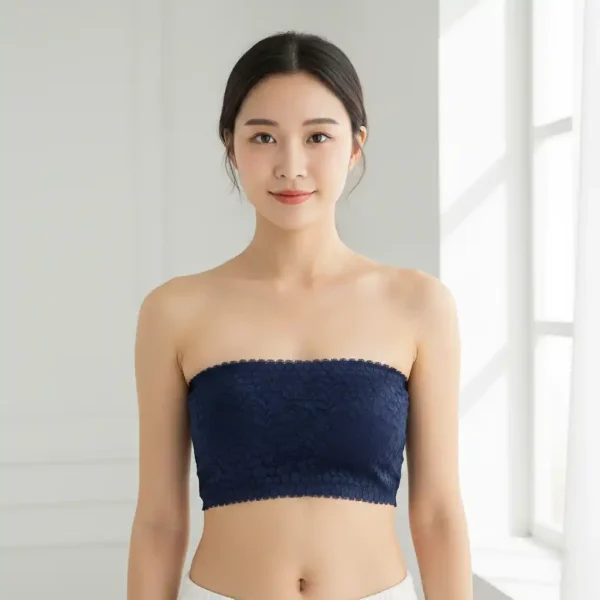China Lace Strapless Bra