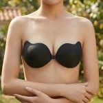 Mango Shaped Push-Up Silicone Strapless Bra