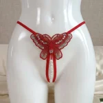 Butterfly Pearl Sequin Thong Panty - Image 2