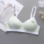 Pure Cotton Korean Style Student Push-Up Bra - Image 6