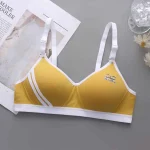 Pure Cotton Korean Style Student Push-Up Bra - Image 10