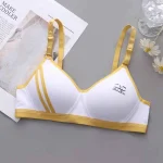 Pure Cotton Korean Style Student Push-Up Bra - Image 8