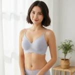 Seamless Anti Sagging Thin Wireless Pushup Sports Bra - Image 4