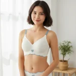 Seamless Anti Sagging Thin Wireless Pushup Sports Bra - Image 3