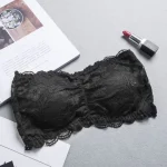 Seamless Lace Strapless Tube Top Bandeau Bra - Image 4