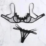 See Through Lace Transparent Set - Image 3
