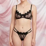 See Through Lace Transparent Set - Image 2