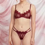 See Through Lace Transparent Set