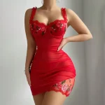 Sexy Lace See-Through Temptation Nightgown - Image 6