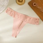Sexy Lace Thong Low Waist Thin T Shape Ladies Underwear - Image 9