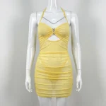 Sexy Mesh See-Through Hollow Hip Skirt Nightgown - Image 7