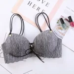 Wireless Small Chest Push up Sexy Bra - Image 8