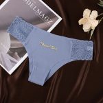 Lace Side Sexy Women_s Briefs