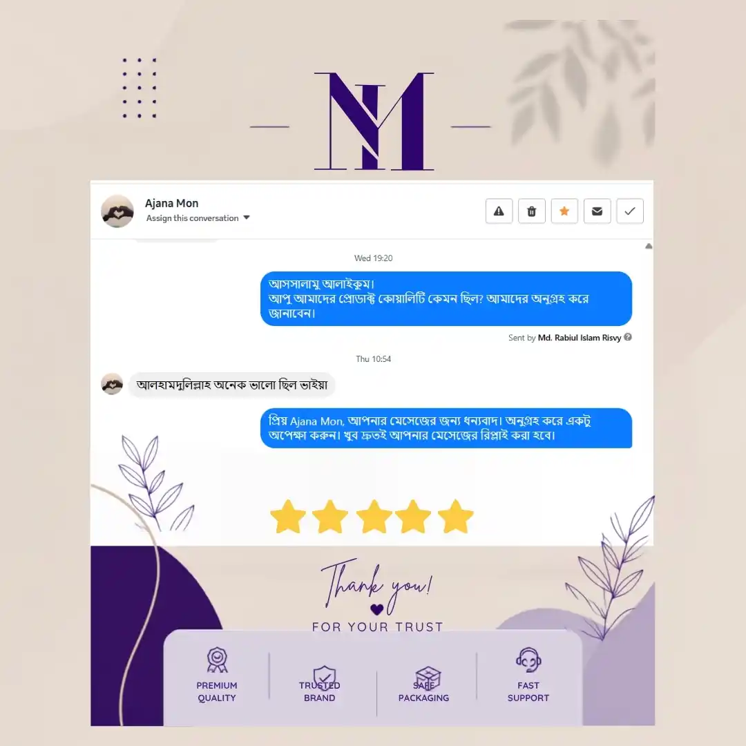 NM Fashion Customer Review Template – New Version