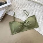 Summer Ice Silk Twisted Vest Suspender Push-Up Bra - Image 10