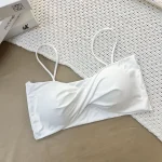 Summer Ice Silk Twisted Vest Suspender Push-Up Bra - Image 11